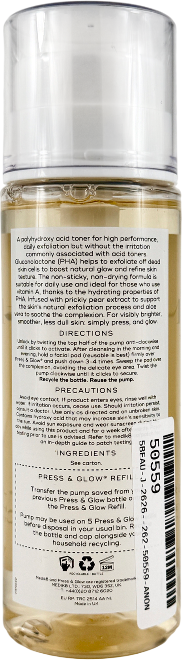 Medik8 Press & Glow Daily Exfoliating Pha Tonic With Enzyme Activator 200ml