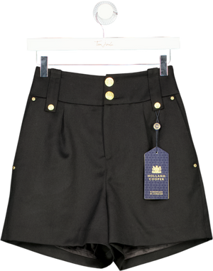 HOLLAND COOPER Luxe Tailored Short Black UK 6