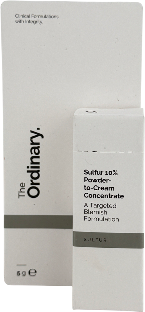 The Ordinary Sulfur 10% Powder-to-cream Concentrate 5g