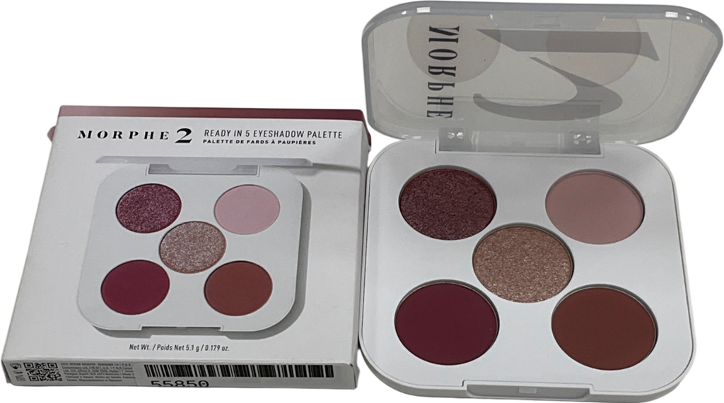 Morphe 2 Ready In 5 Eyeshadow Palette 5.11g