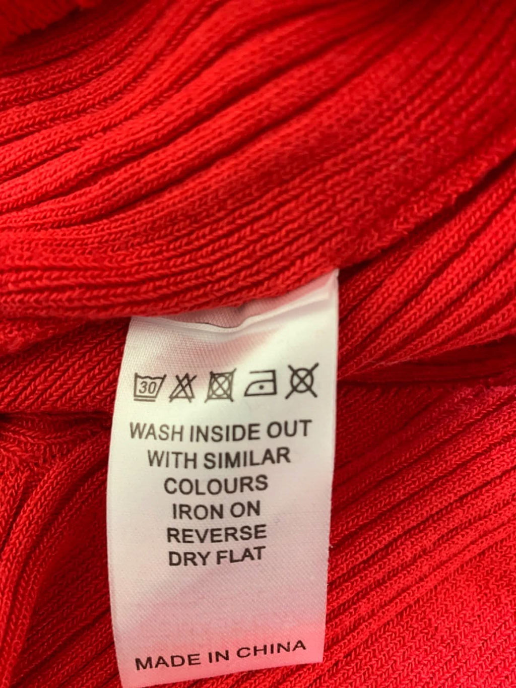 Pretty Lavish Scarlet Red Lana Sweetheart Neck Knit Dress XS