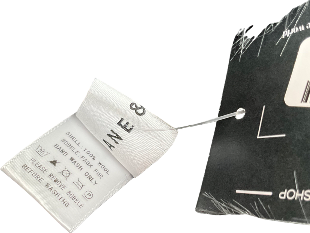 JANE & TASH Grey 100 Wool Hat One Size