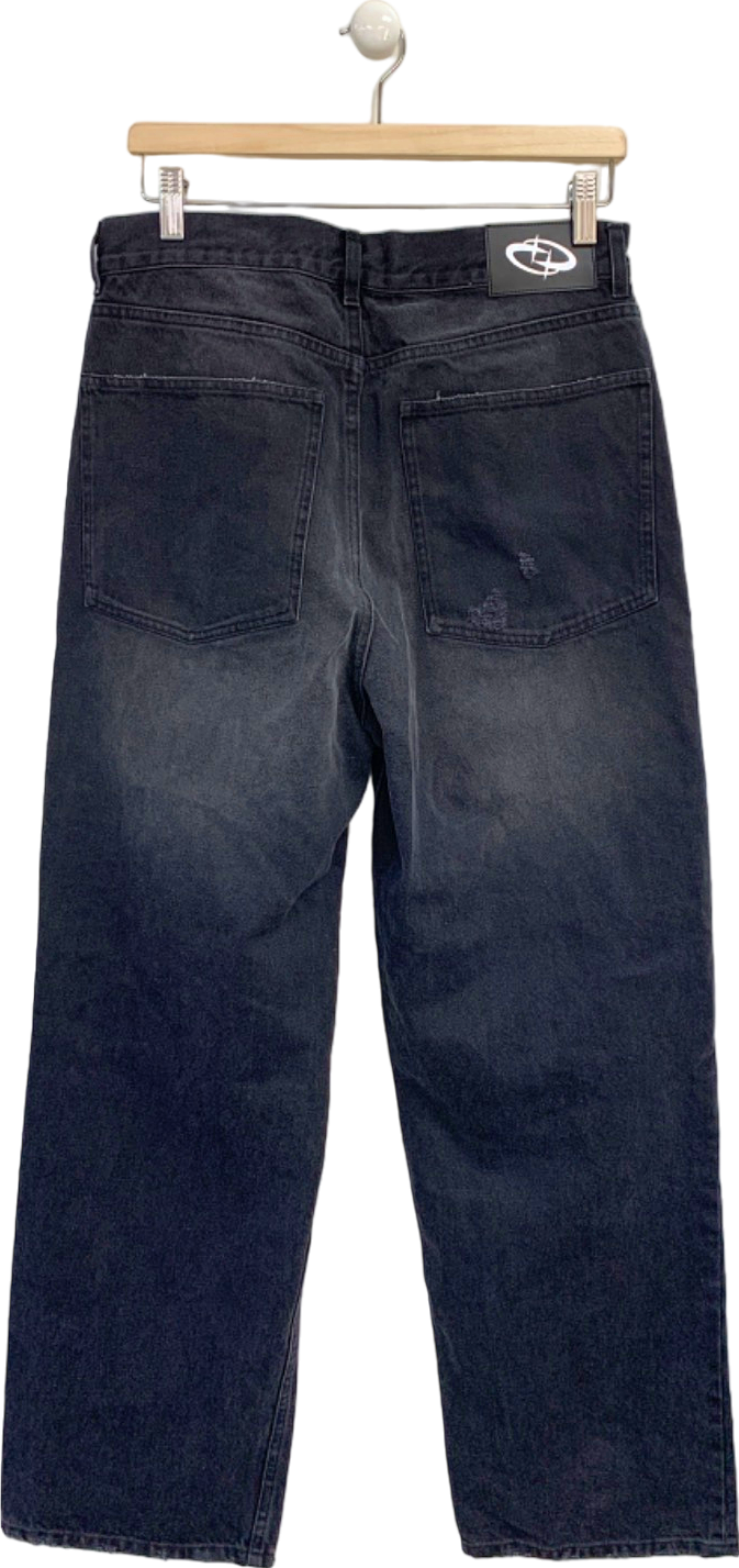 Arcana Black Ripped Jeans UK M/L