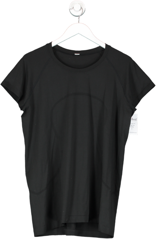Lululemon Black Swiftly Tech Short-sleeve Shirt 2.0 UK XL