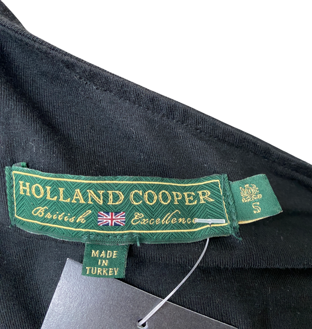 Holland Cooper Black Aria Bodysuit UK S