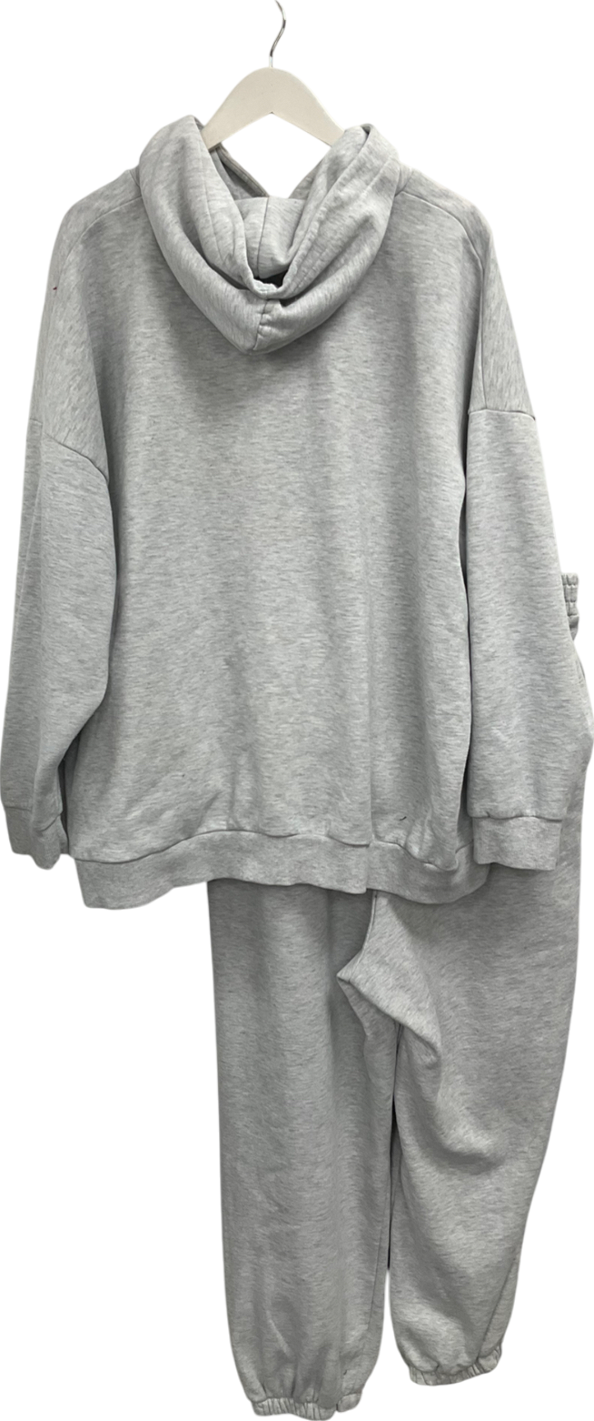 boohoo Grey Dsgn Studio Oversized Hoodie And Joggersv UK XL
