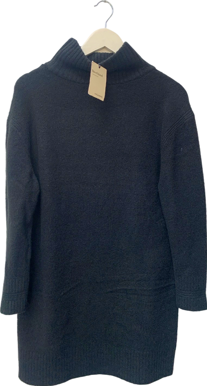 River Island Black Relaxed Jumper UK S