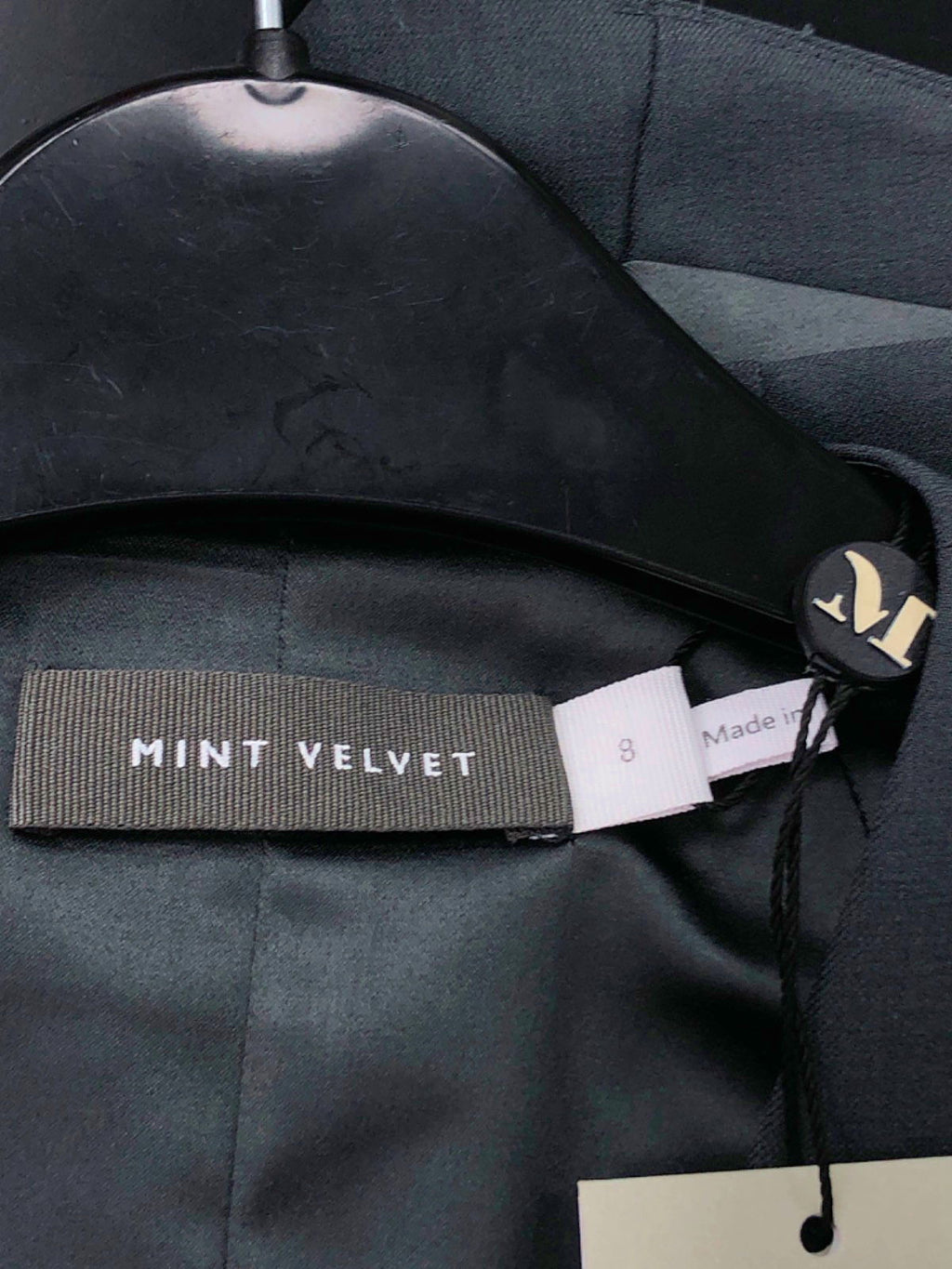 Mint Velvet Grey Sleeveless Waistcoat UK 8