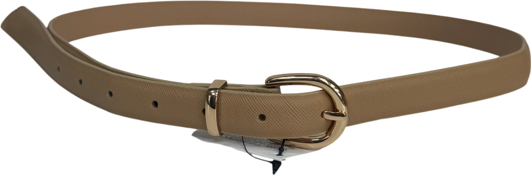 inditex Beige Belt UK XS/S