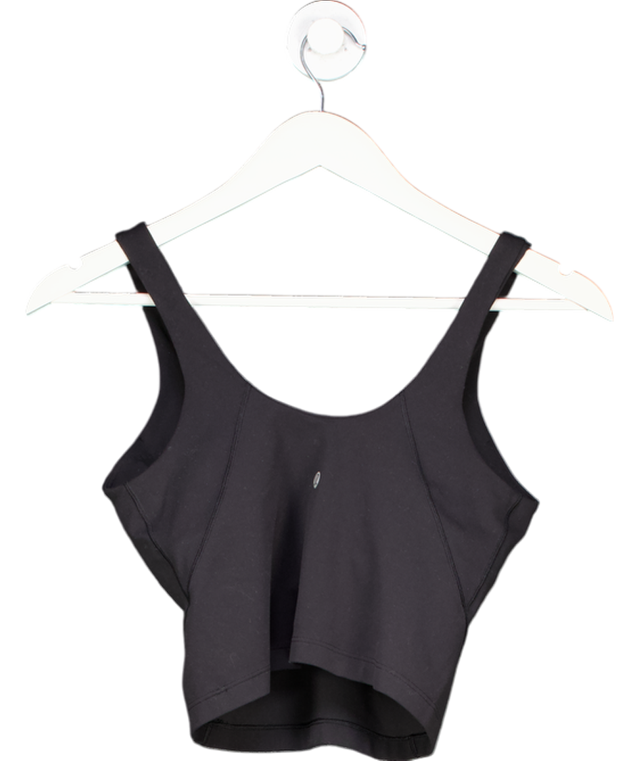 Lululemon Black Padded Training Top UK S/M