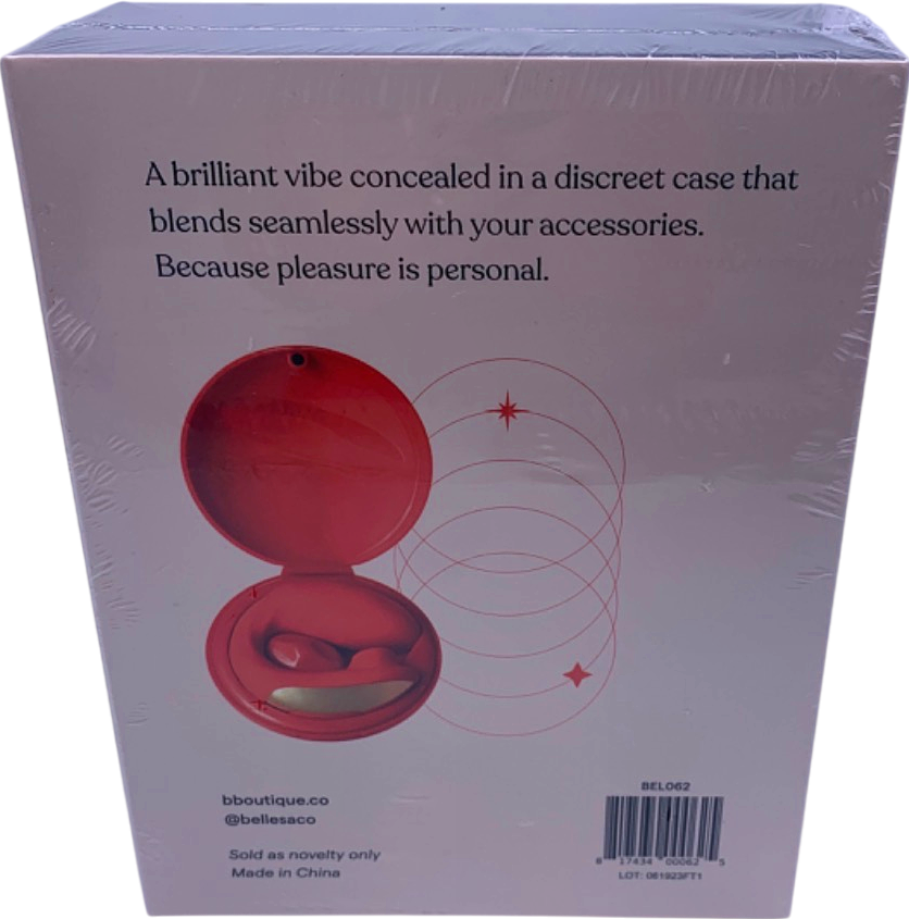 Bellesa AirVibe Waterproof Silicone Vibration Suction Vibrator