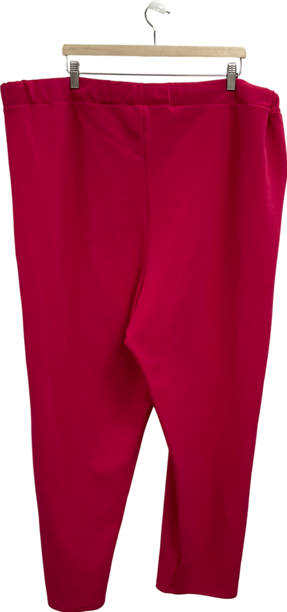 M&S Limited Collection Hot Pink Plus Size Trousers UK 28