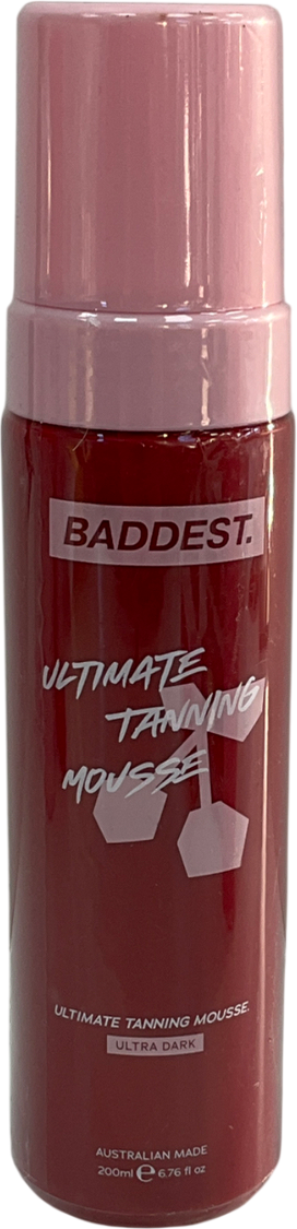 BADDEST Ultimate Tanning Mousse Ultra Dark 200ml