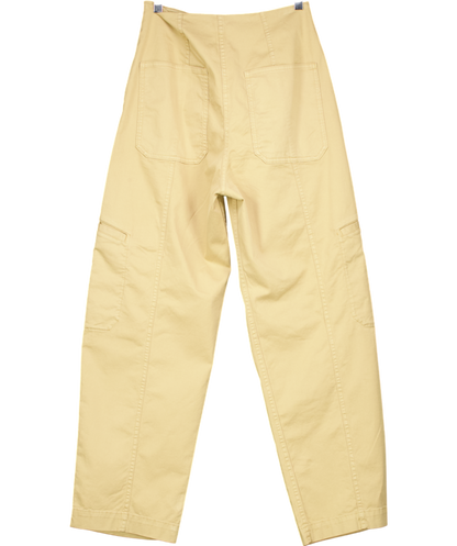 Arket Beige Cotton Trousers UK 8