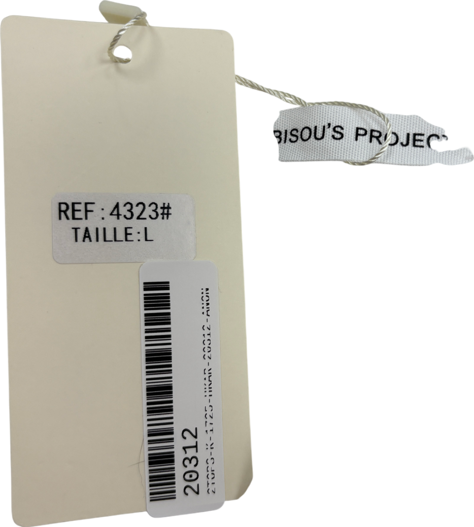 Law & Co Bisou's Project White Ambrose Blouse UK L