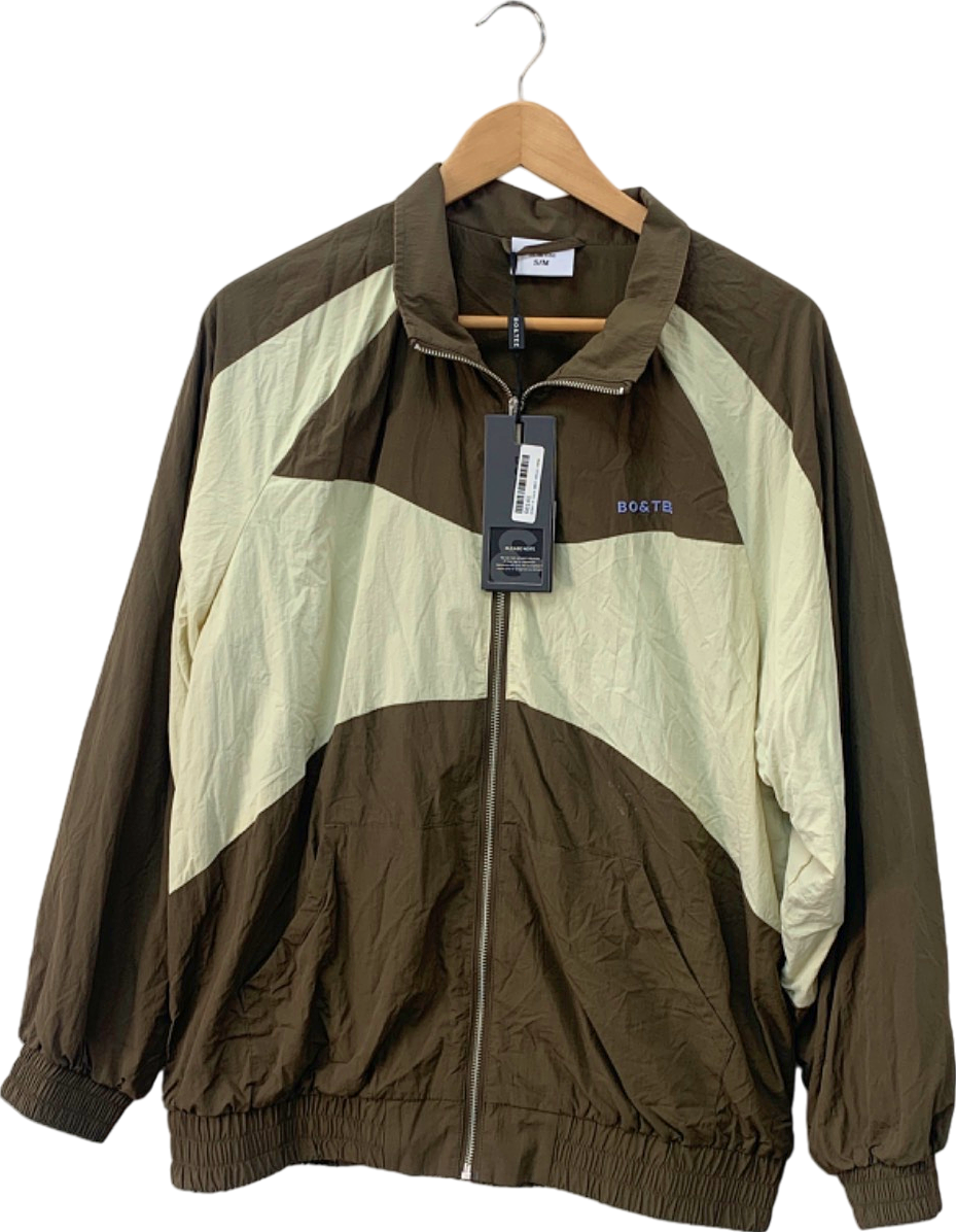 Bo&Tee Espresso Beige Sporty Jacket S/M