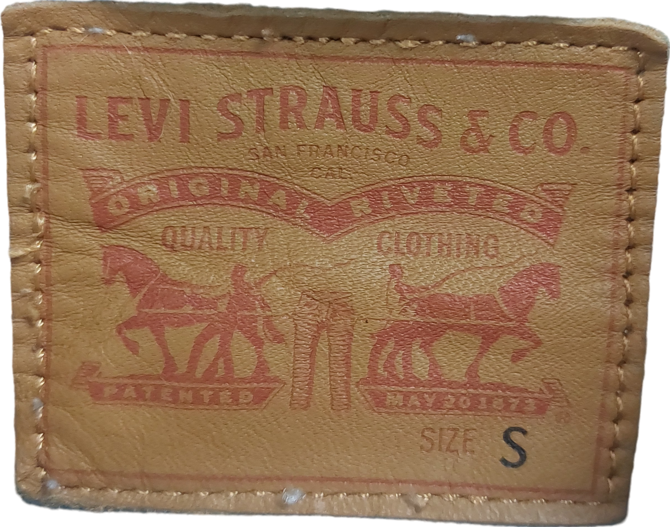 levis Blue Personalised 'rosie' Denim Jacket UK S