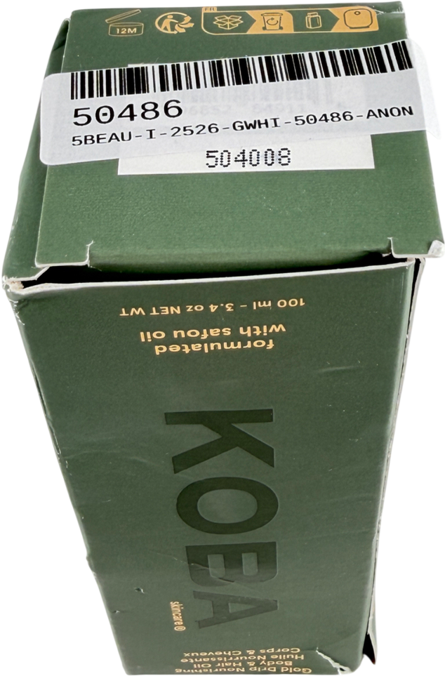Koba Gold Drip Body & Hair Nourishing Oil 100ml