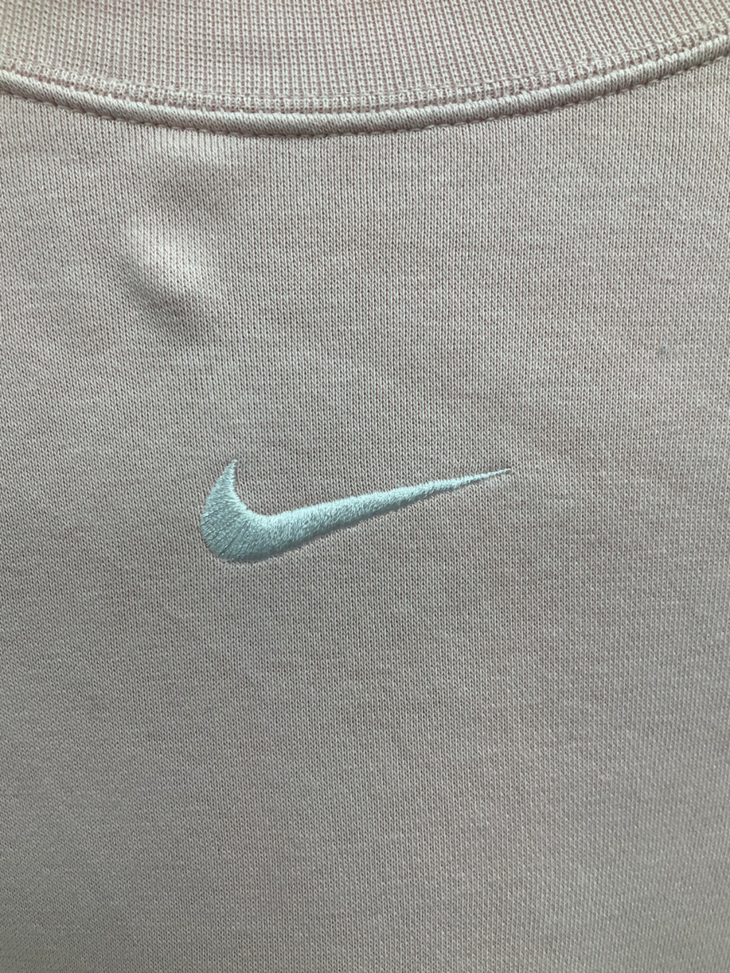 Nike Pink Oversized Sweater UK L