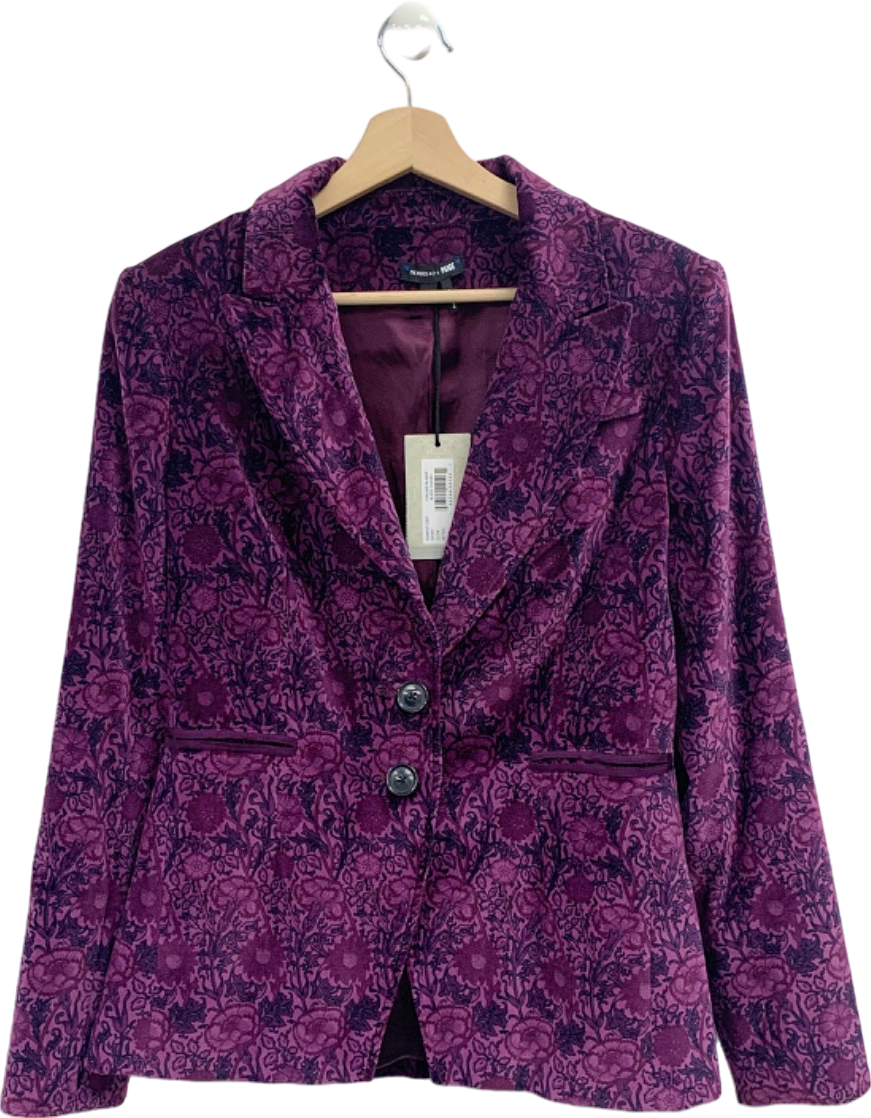 Morris & Co Black Cherry Chelsee Blazer UK S