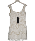 Elliatt White Eliza Mini Dress UK S