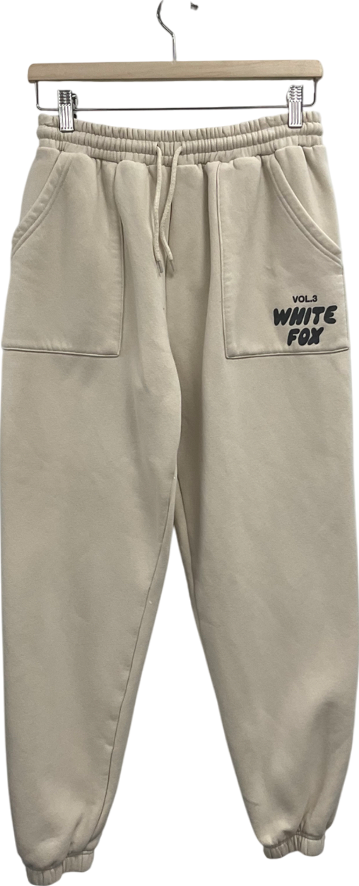 White Fox Beige Offstage Vol. 3 Sweatpants UK M