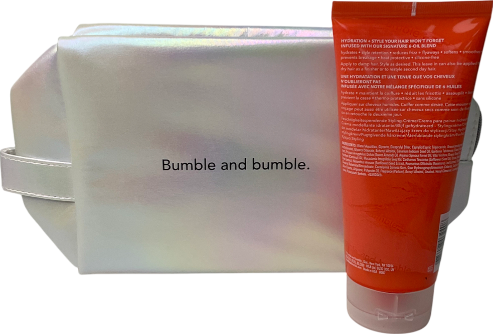 Bumble & Bumble Invisible Oil Long Last Styling Cream And Beauty Bag 200ml