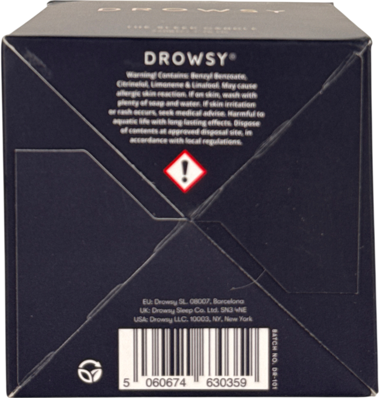 Drowsy Sleep Co Blue The Sleep Candle 220g No Size