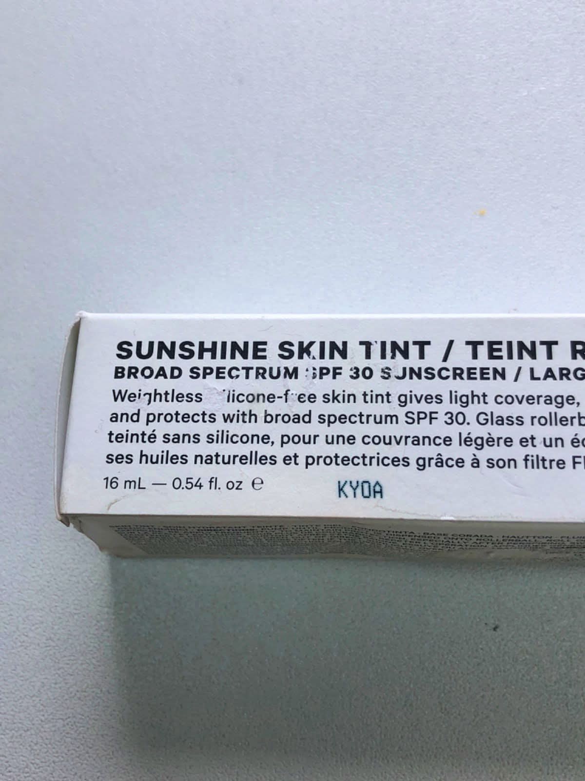 Milk Makeup Sunshine Skin Tint Medium Tan 16ml