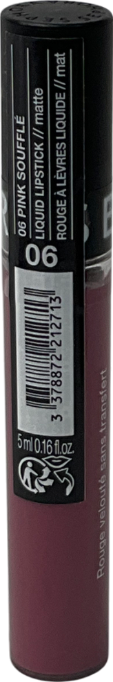 sephora Cream Lip Stain Matte Liquid Lipstick 06 5ml