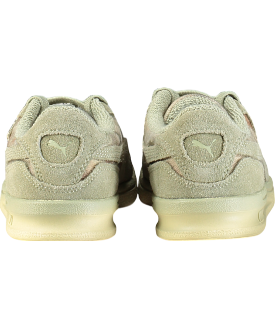 Puma Green X Kidsuper Indoor Dstrsd Sneaker Lux Army Trainers UK 4 EU 37 👠