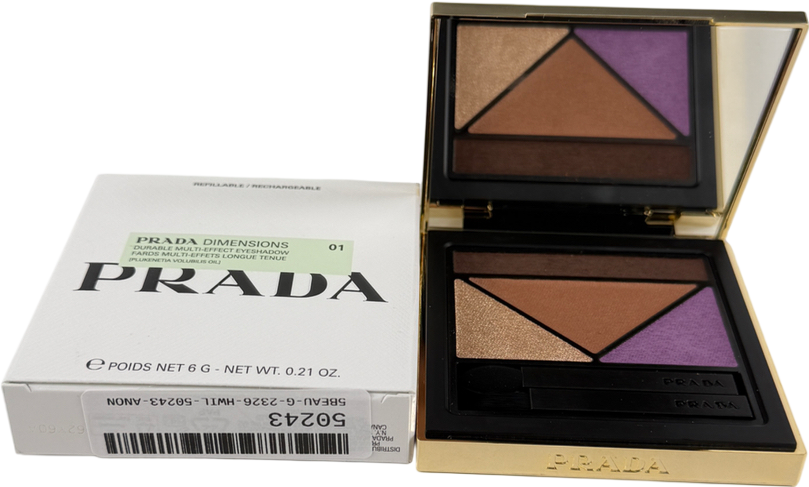 Prada Dimensions Refillable Eyeshadow Palette 6g