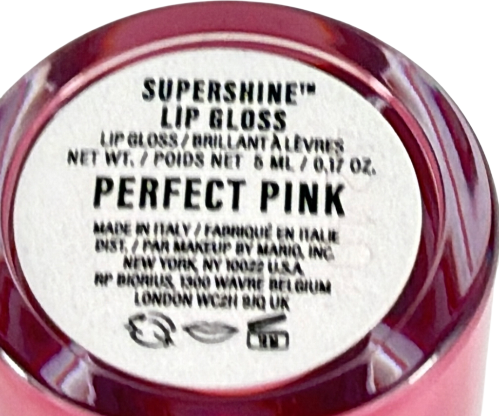 BY MARIO Supershine™ Lip Gloss Perfect Pink 5ml