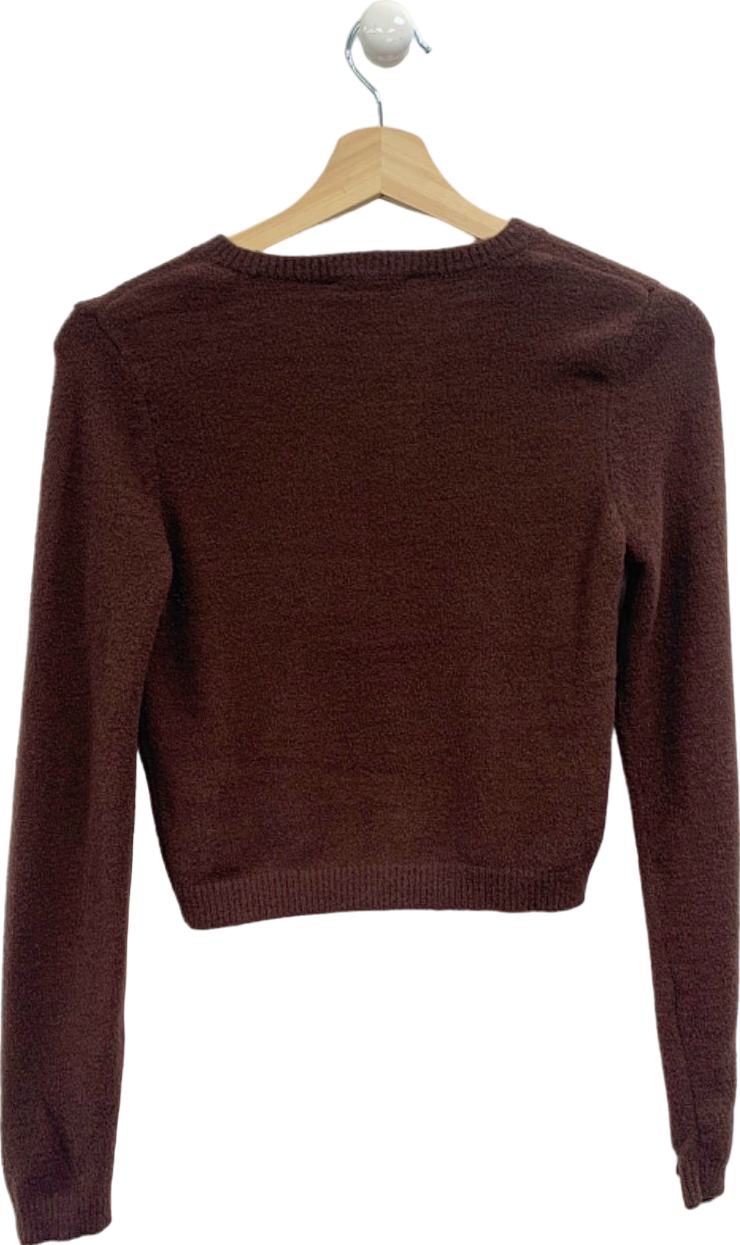 New Look Brown Cardigan UK 8