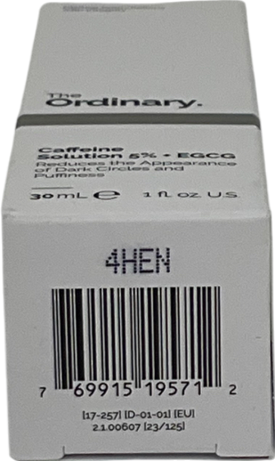 The Ordinary Egcgcaffeine Solution 5% + Egcg 30ml