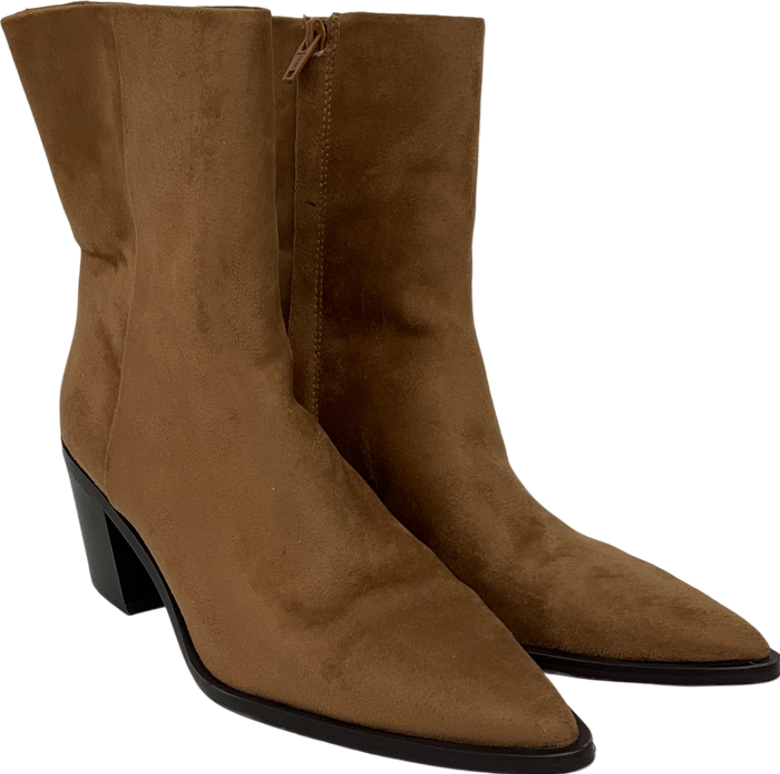 H&M Brown Pointed Ankle Boot UK 6 EU 39 👠