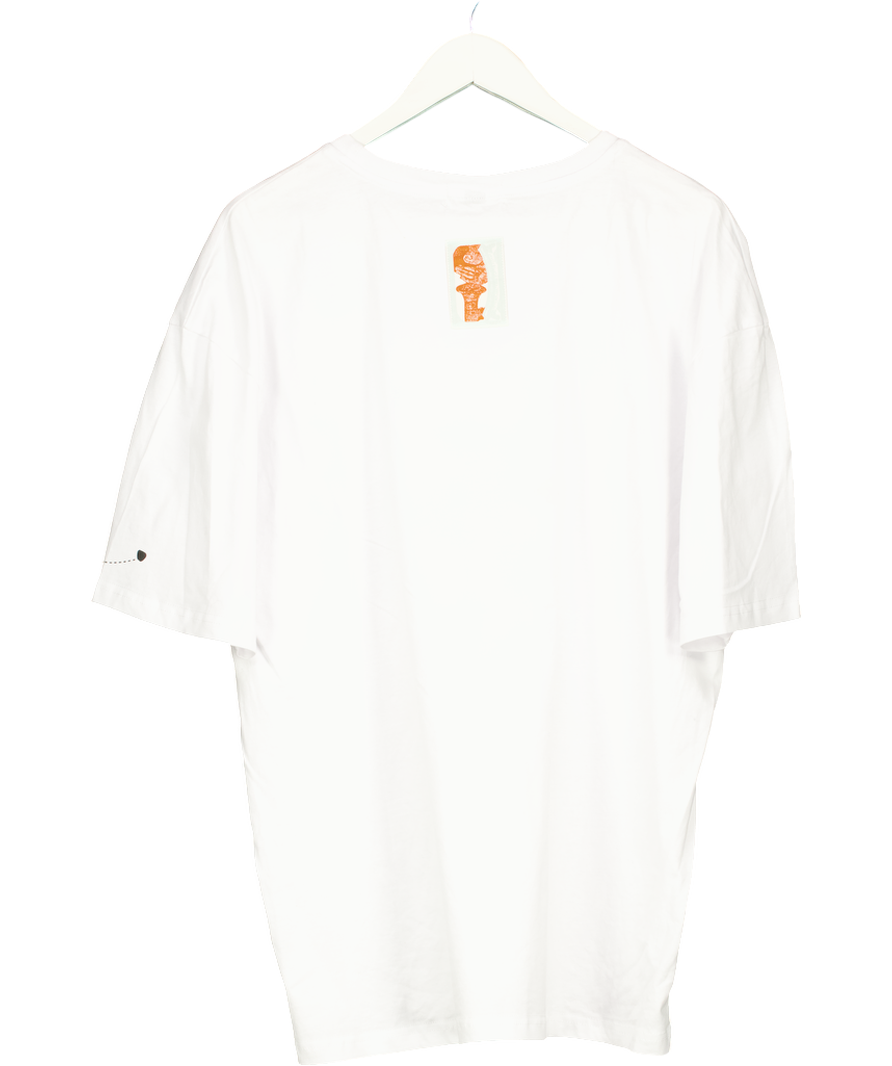 Aelfric Eden White Urban Station T-shirt UK L