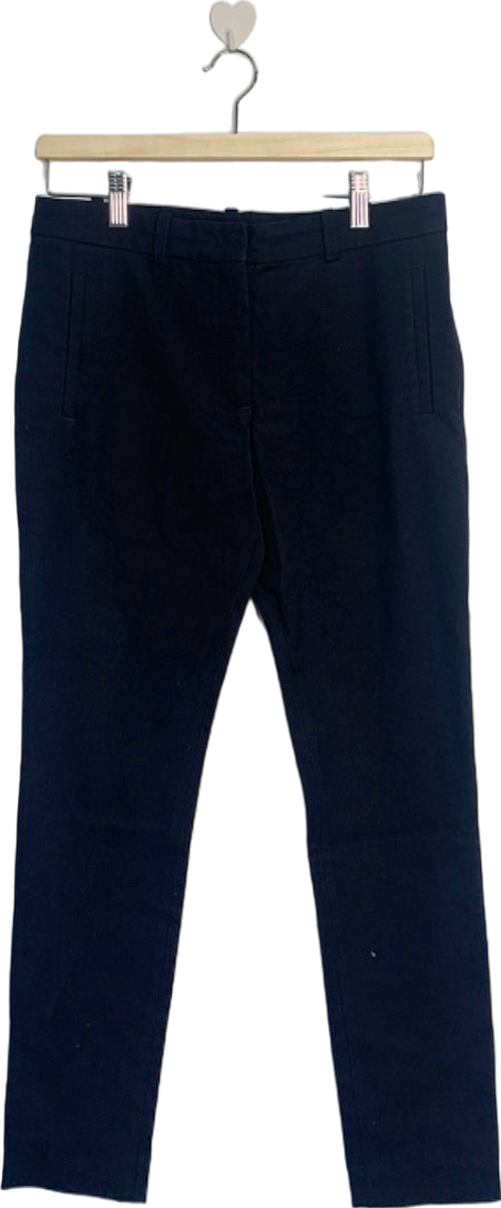 Joseph Black Gabardine Stretch New Eliston Trousers FR36 UK 8