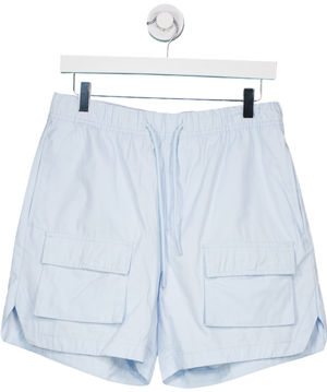 forever 21 Blue Cotton Blend Shorts UK S