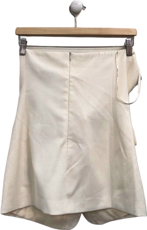 Karen Millen Ivory Relaxed Tailored Bandeau Bodice UK 8