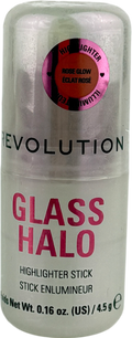 Revolution Glass Halo Highlighter Stick Rose Glow 4.5g