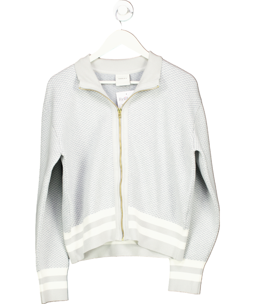 Varley Blue Oregon Knit Jacket UK 12