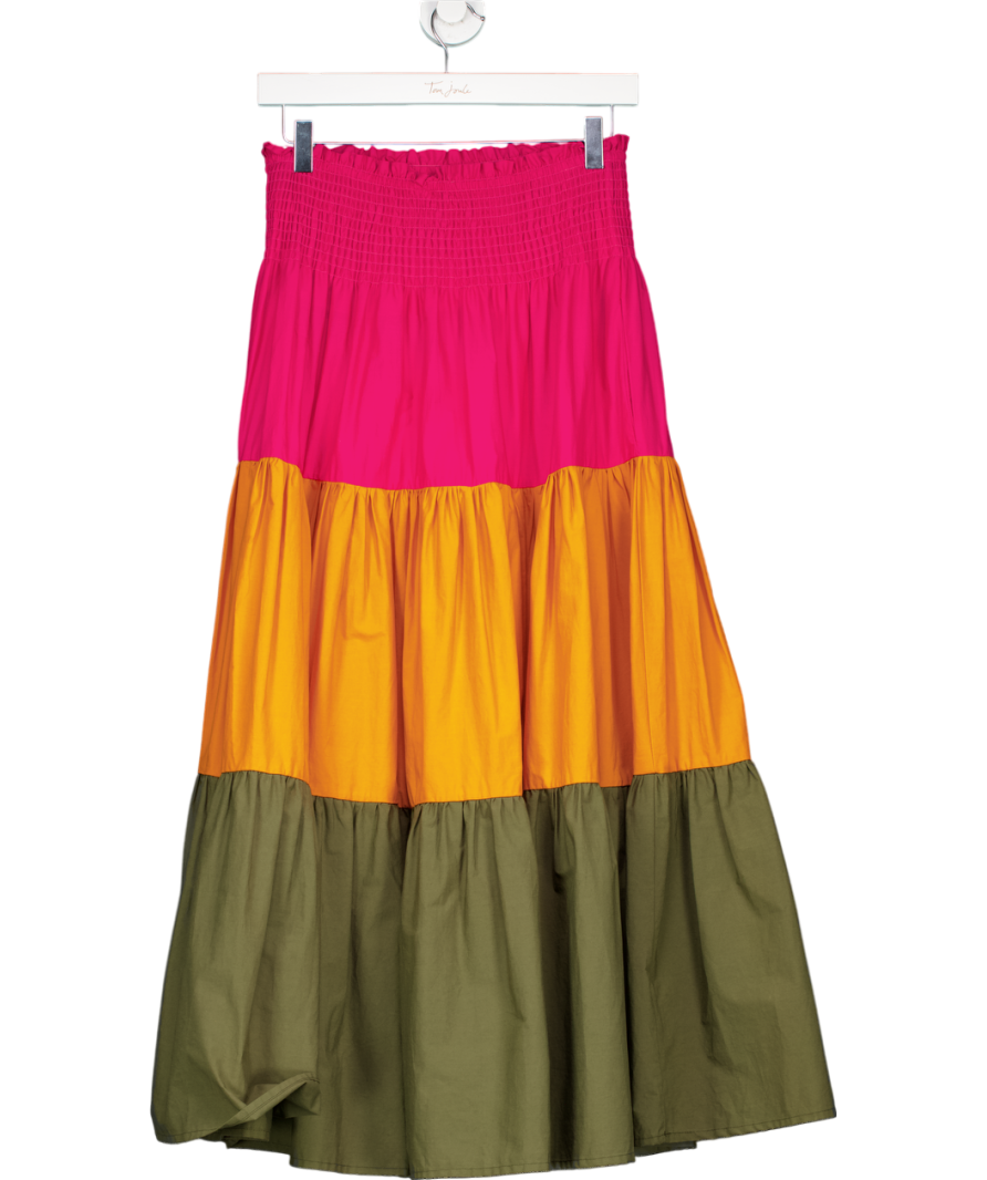 Pinko Multicoloured Pink/orange/green Long Skirt UK 8