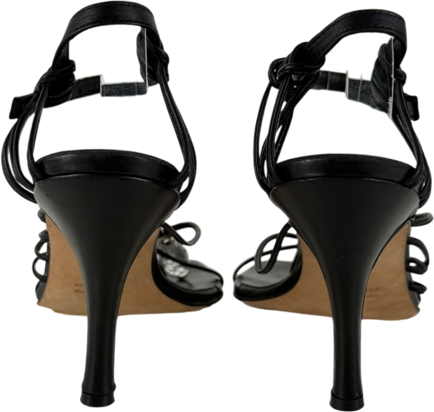 Christopher Esber Black Valletta Sandals In Calf Leather UK 6 EU 39 👠