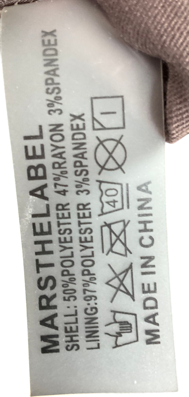 Mars the Label Brown The Kaytee Corset UK 8