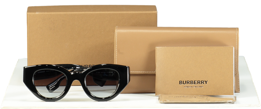 Burberry Black/Grey Gradient Meadow Sunglasses in case& Box OBE4390