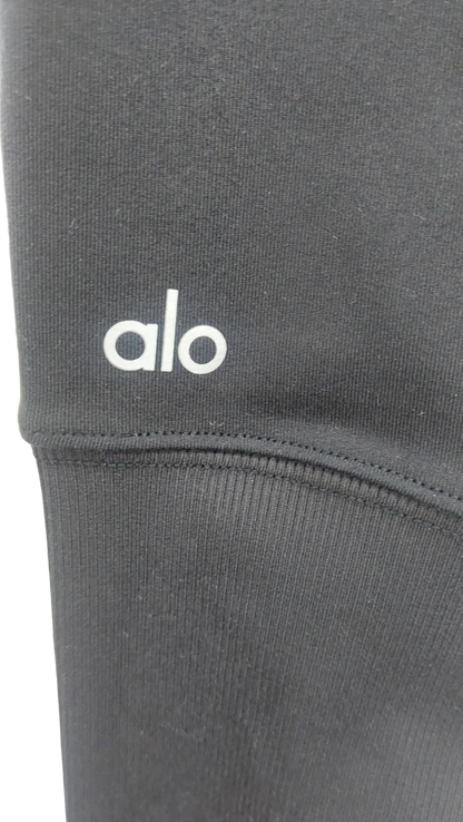 alo yoga Black High Waist Long Length Leggings UK XS