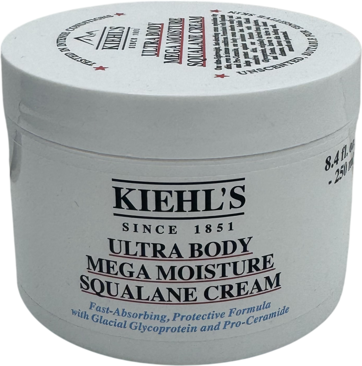 Kiehl's Ultra Body Mega Moisture Squalane Cream 250ml