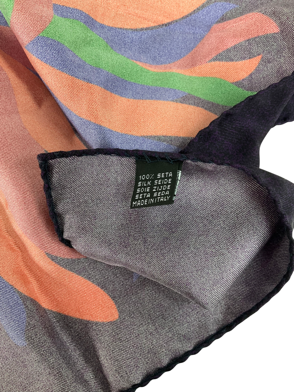 duchamp Blue Pocket Square