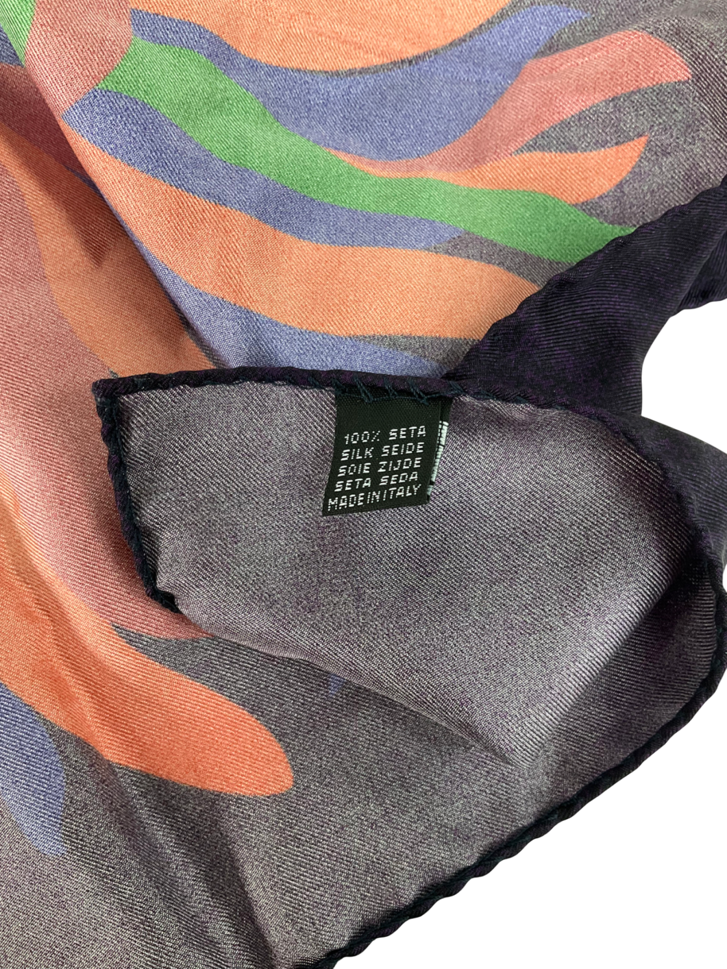 duchamp Blue Pocket Square